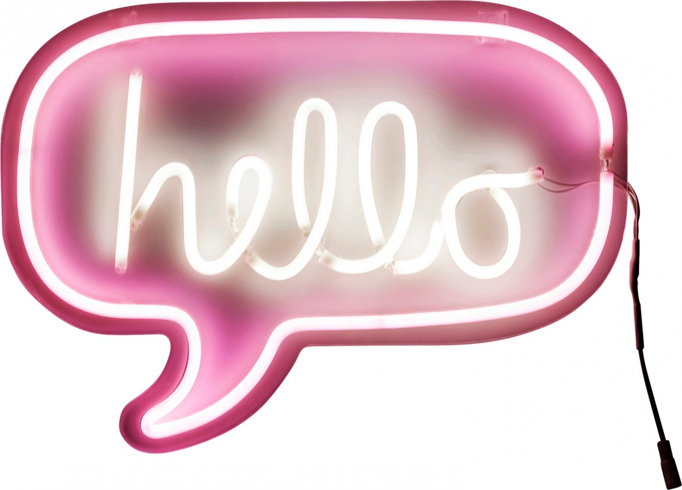 Nástěnné světlo Neon Hello