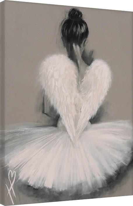 Posters Obraz na plátně Hazel Bowman - Angel Wings, (60 x 80 cm)