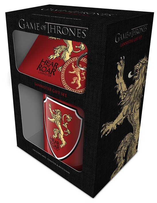 Posters Dárkový set Hra o Trůny (Game of Thrones) - Lannister