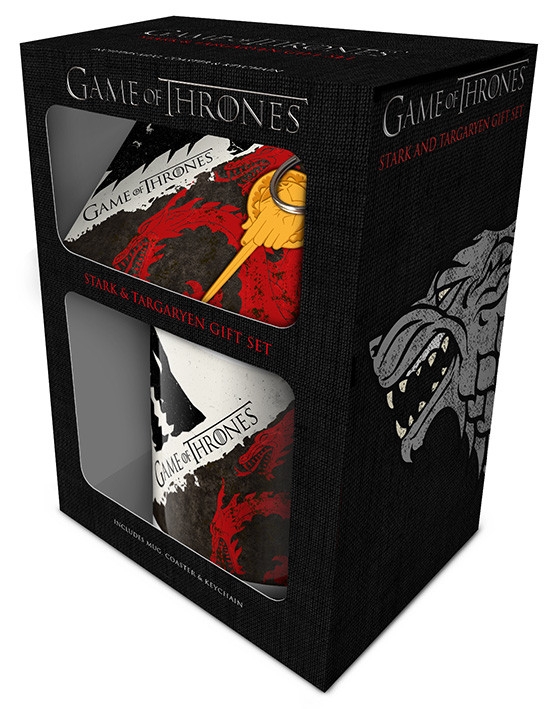 Posters Dárkový set Hra o Trůny (Game of Thrones) - Stark and Targaryen