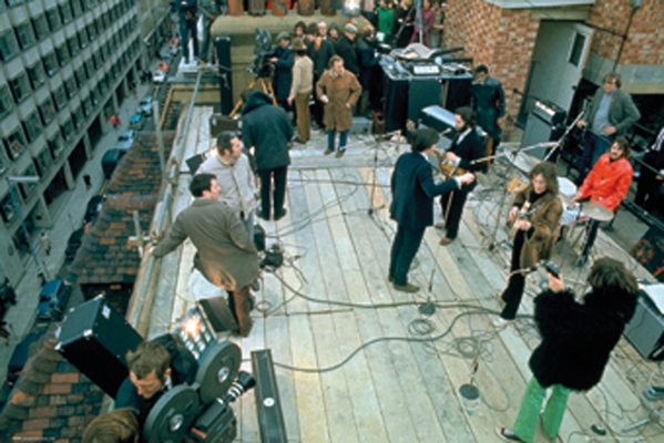 Posters Plakát, Obraz - The Beatles - Rooftop, (91,5 x 61 cm)