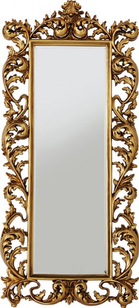 Zrcadlo Sun King Rectangular Gold 190x90cm