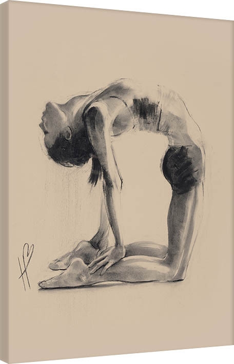 Posters Obraz na plátně Hazel Bowman - Camel Pose, (60 x 80 cm)