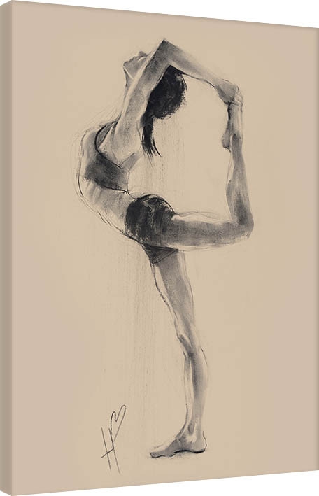 Posters Obraz na plátně Hazel Bowman - Lord of the Dance Pose, (60 x 80 cm)