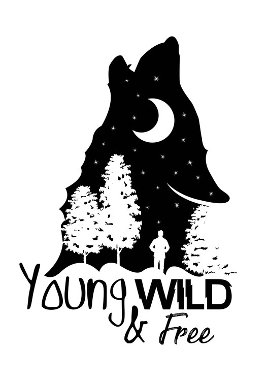 Posters Umělecké fotografie Young, Wild & Free - White