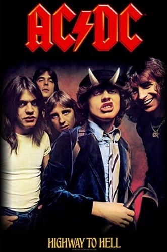 Posters Textilní plakát AC/DC – Highway To Hell
