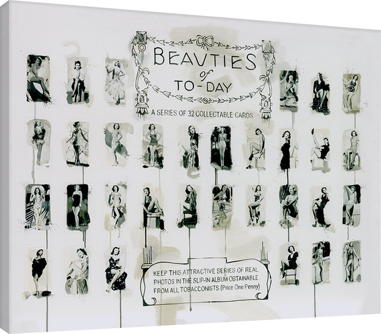 Posters Obraz na plátně James Paterson - Beauties of To-Day, (80 x 60 cm)