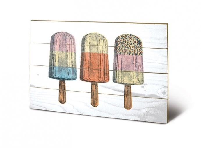 Posters Obraz na dřevě - BARRY GOODMAN - lollies, (59 x 40 cm)