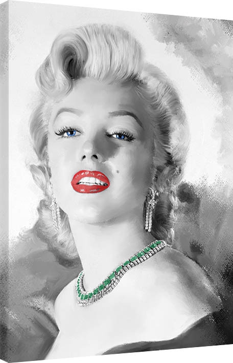 Posters Obraz na plátně Jerry Michaels - Diamonds Are A Girls Best Friend, (60 x 80 cm)