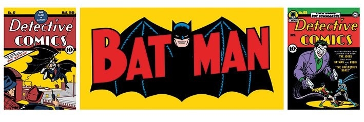 Posters Plakát, Obraz - BATMAN - triptych, (158 x 53 cm)