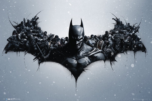 Posters Plakát, Obraz - Batman Origins - Arkham Bats, (91,5 x 61 cm)