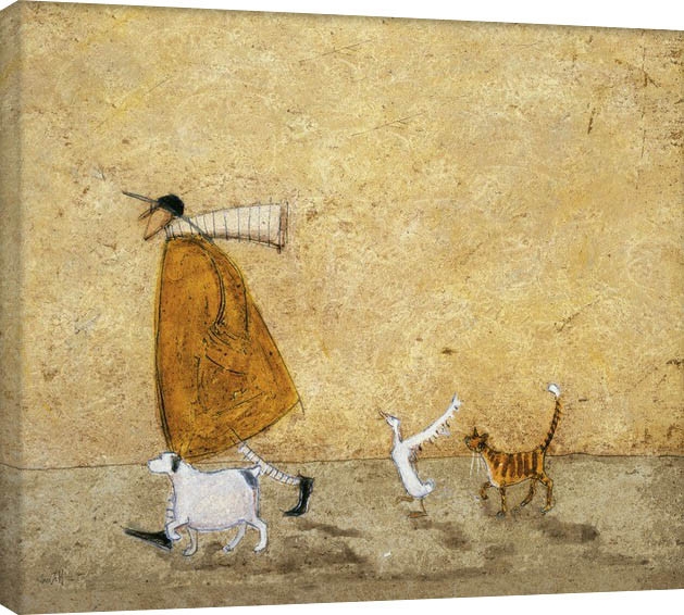 Posters Obraz na plátně Sam Toft - Ernest, Doris, Horace And Stripes, (80 x 60 cm)