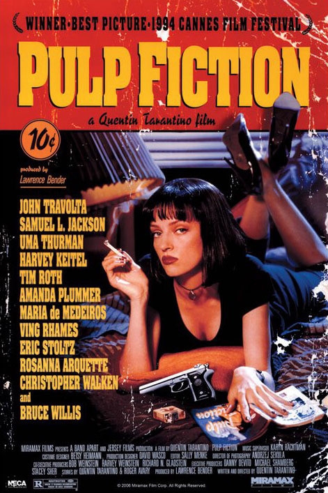 Posters Plakát, Obraz - PULP FICTION - cover, (61 x 91,5 cm)