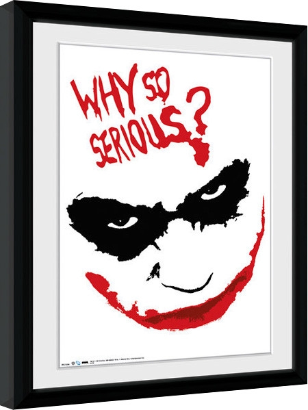 Posters Obraz na zeď - Batman: Temný rytíř - Smile