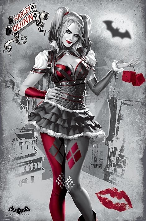 Posters Plakát, Obraz - Batman Arkham Knight - Harley Quinn, (61 x 91,5 cm)