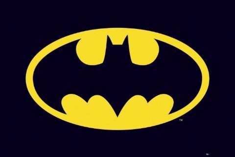Posters Plakát, Obraz - BATMAN - classic logo, (91 x 61 cm)