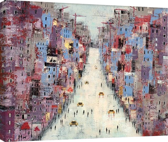 Posters Obraz na plátně Lee McCarthy - Downtown, (80 x 60 cm)