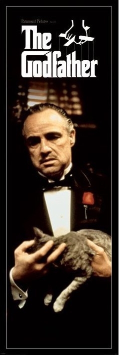 Posters Plakát, Obraz - THE GODFATHER - cat, (53 x 158 cm)