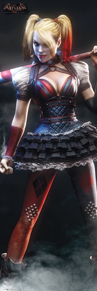 Posters Plakát, Obraz - Batman Arkham Knight - Harley Quinn, (53 x 158 cm)