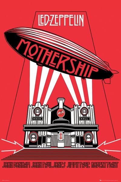 Posters Plakát, Obraz - Led Zeppelin – mothership, (61 x 91,5 cm)