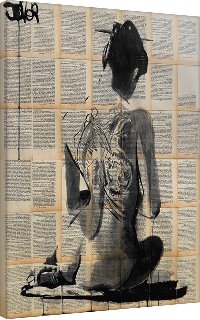 Posters Obraz na plátně Loui Jover - Path, (60 x 80 cm)