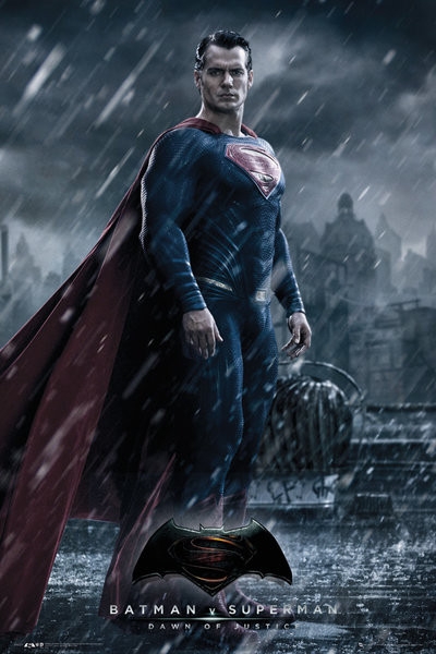 Posters Plakát, Obraz - Batman vs. Superman: Úsvit spravedlnosti - Superman, (61 x 91,5 cm)