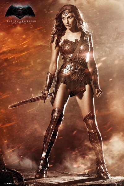 Posters Plakát, Obraz - Batman vs. Superman: Úsvit spravedlnosti - Wonder Woman, (61 x 91,5 cm)