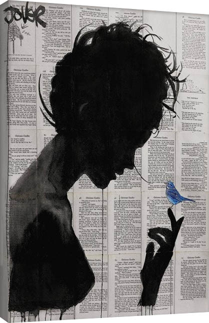 Posters Obraz na plátně Loui Jover - Poetica, (60 x 80 cm)