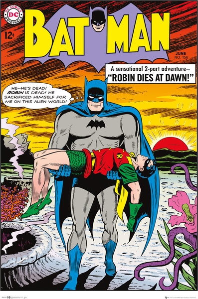 Posters Plakát, Obraz - Batman Comic - Robin Dies at Dawn, (61 x 91,5 cm)