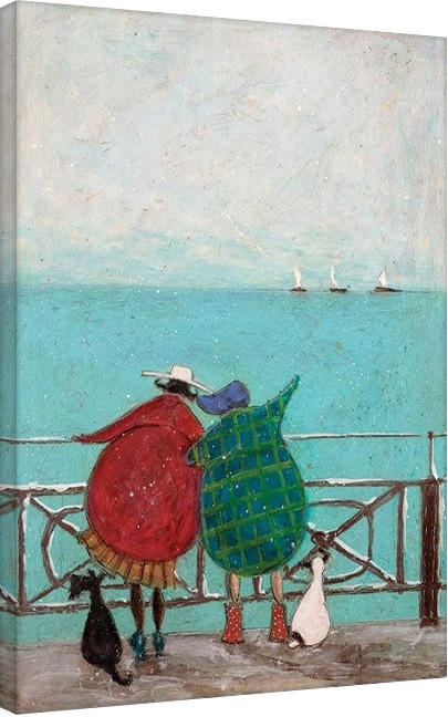 Posters Obraz na plátně Sam Toft - We Saw Three Ships Come Sailing By, (60 x 80 cm)