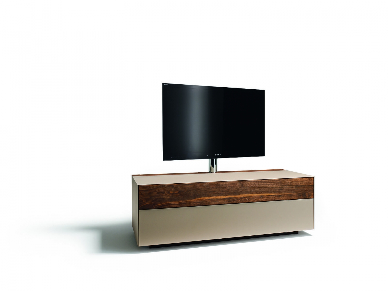 Cubus - TV komoda s otočným držákem TV.