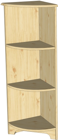 SCONTO PEDRO K11 Rohový regál