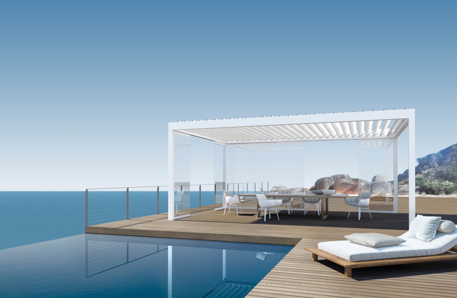 Bavona bioklimatická pergola