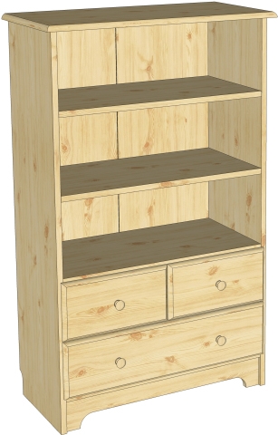 SCONTO PEDRO K08 Regál se zásuvkami