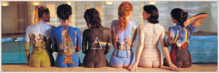 Posters Plakát, Obraz - Pink Floyd - back catalogue, (158 x 53 cm)