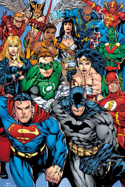 Posters Plakát, Obraz - DC COMICS - collage, (61 x 91,5 cm)