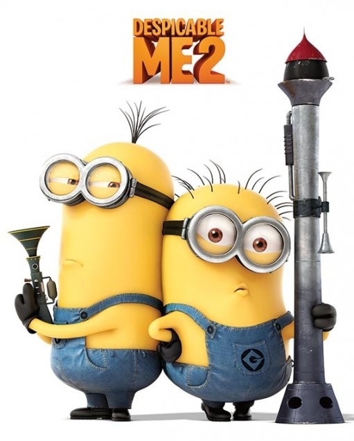 Posters Plakát, Obraz - DESPICABLE ME 2 - armed minions, (40 x 50 cm)