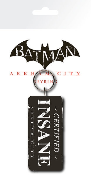 Posters Klíčenka Batman: Arkham City - Certified Insane