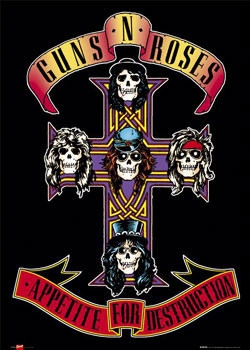 Posters Plakát, Obraz - Guns'n'Roses - appetite, (61 x 91,5 cm)