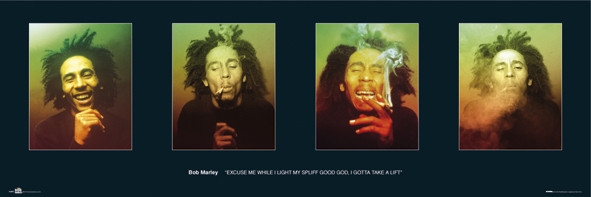 Posters Plakát, Obraz - Bob Marley - faces, (91 x 30 cm)