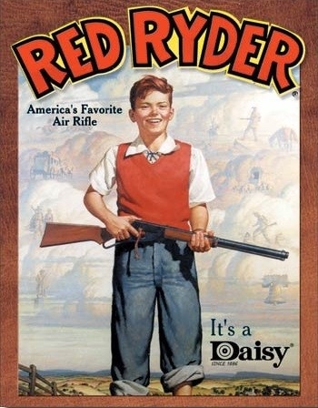 Posters Fototapeta Daisy red Ryder