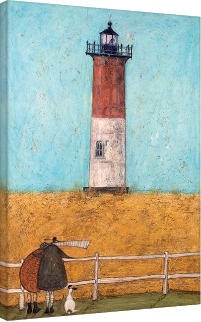 Posters Obraz na plátně Sam Toft - Feeling the Love at Nauset Light, (60 x 80 cm)