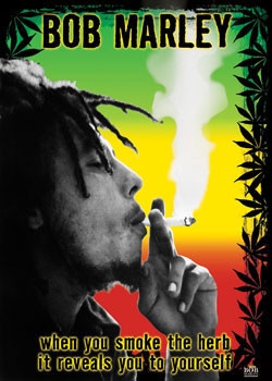 Posters Plakát, Obraz - Bob Marley - herb, (61 x 91,5 cm)