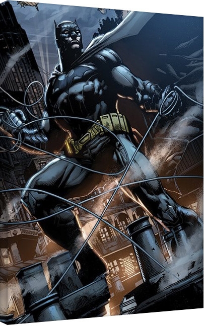 Posters Obraz na plátně Batman - Rooftop, (60 x 80 cm)