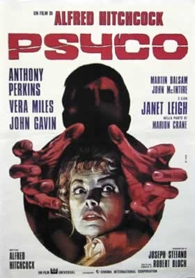 Posters Plakát, Obraz - Psycho - Italsky, (70 x 100 cm)