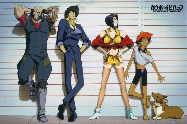 Posters Plakát, Obraz - Cowboy Bebop - Line Up, (91,5 x 61 cm)