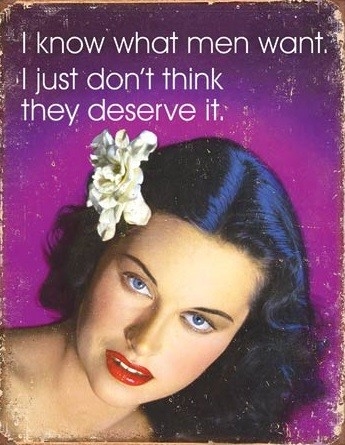 Posters Plechová cedule Ephemera - What Men Want, (31,5 x 40 cm)
