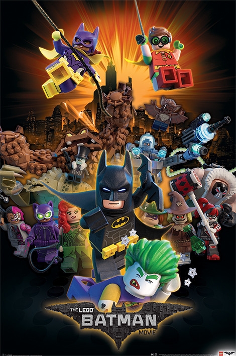 Posters Plakát, Obraz - Lego Batman - Boom, (61 x 91,5 cm)