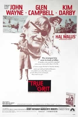 Posters Plakát, Obraz - Maršál - John Wayne, Glen Campbell, Kim Darby, (68,5 x 101,5 cm)