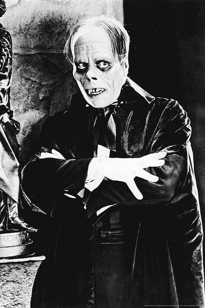 Posters Plakát, Obraz - Lon Chaney - The Phanton of the Opera, (61 x 91,5 cm)